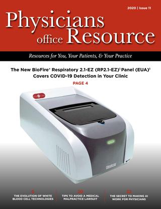 Cover of Physicians Office Resource - November 2020
