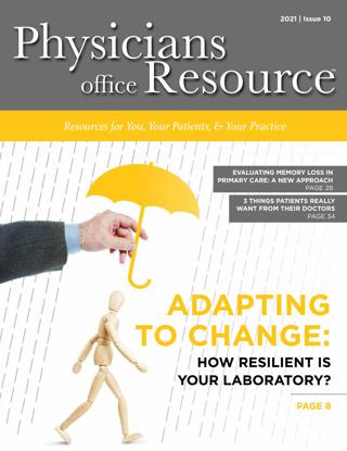 Cover of Physicians Office Resource - October 2021