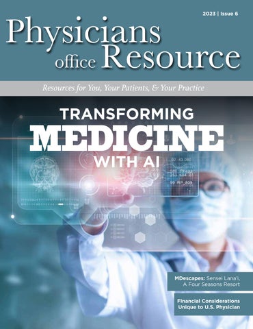 Cover of Physicians Office Resource - June 2023