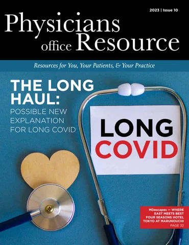 Cover of Physicians Office Resource - October 2023