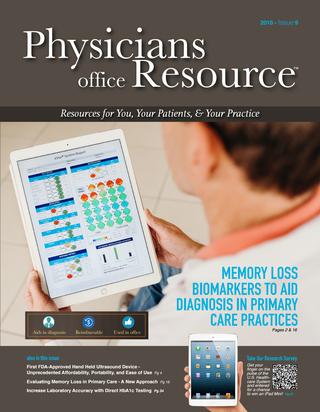 Cover of Physicians Office Resource - September 2018