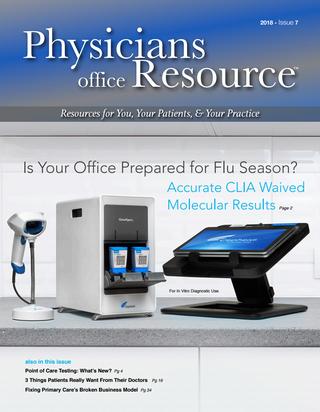 Cover of Physicians Office Resource - July 2018