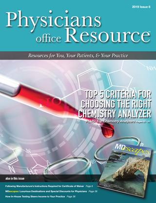 Cover of Physicians Office Resource - June 2019