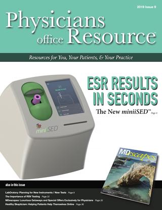 Cover of Physicians Office Resource  - September 2019
