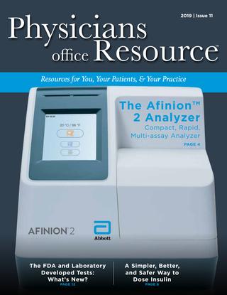 Cover of Physicians Office Resource - November 2019