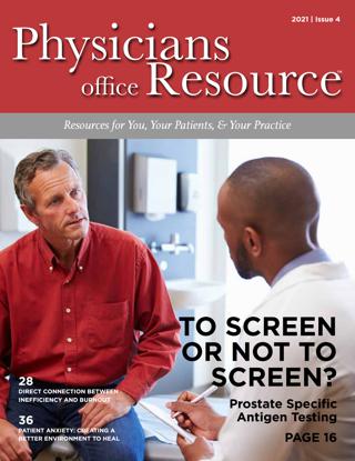 Cover of Physicians Office Resource - April 2021