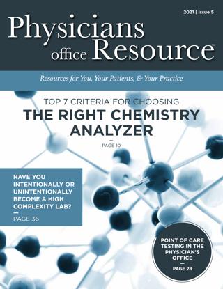 Cover of Physicians Office Resource - May 2021
