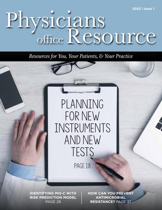 Cover of Physicians Office Resource - January 2022