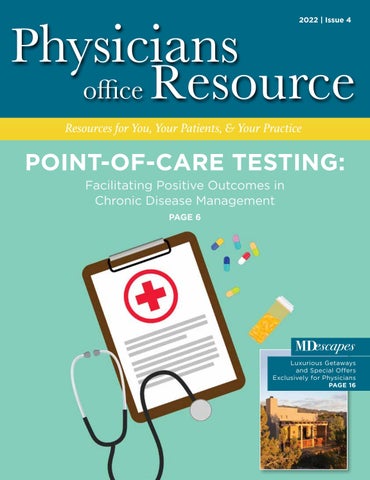 Cover of Physicians Office Resource - April 2022