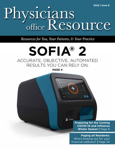 Cover of Physicians Office Resource - September 2022
