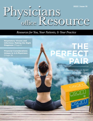 Cover of Physicians Office Resource - October 2022
