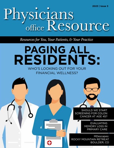 Cover of Physicians Office Resource - March 2023
