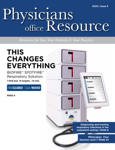 Cover of Physicians Office Resource - May 2023