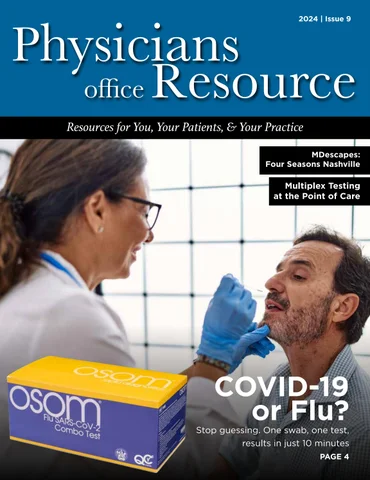Cover of Physicians Office Resource - September 2024
